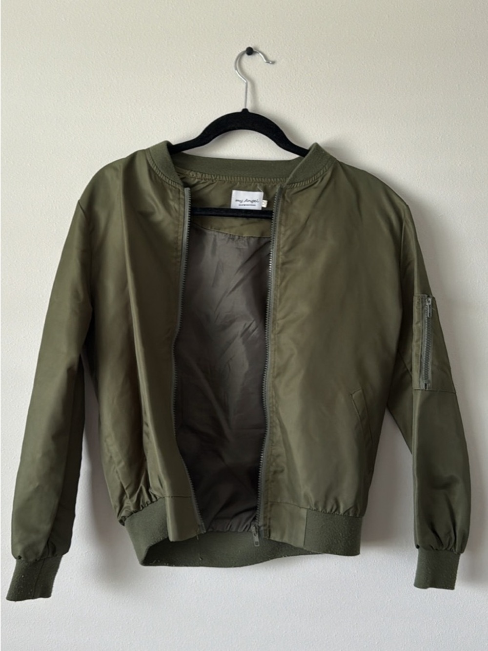 Olive Bomber - Lightweight Jacket